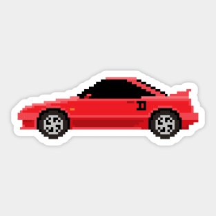 MR2 AW11 Pixelart Sticker